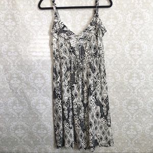 Tribal Challis Skater Dress - Size 1